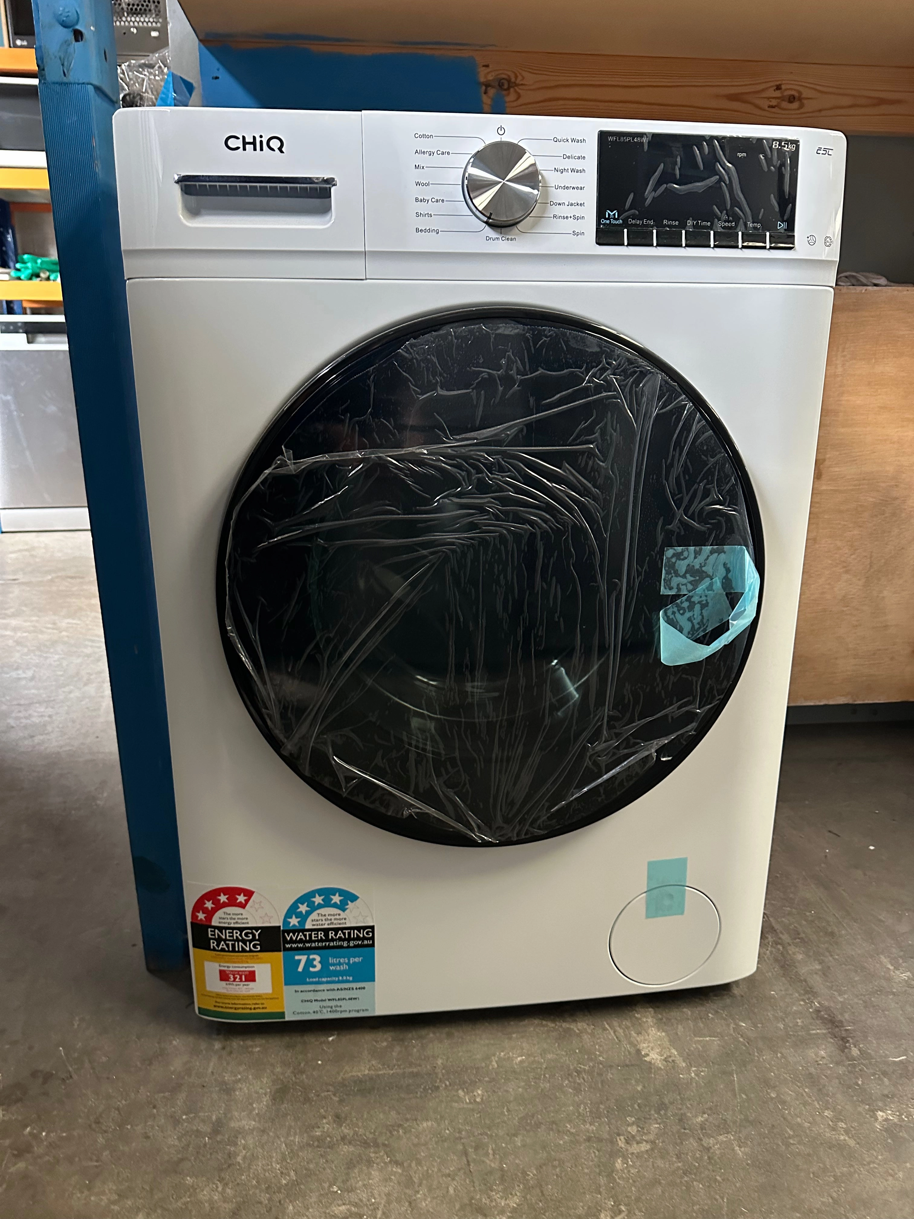 *Brand New* CHiQ 8.5kg Front Load Washing Machine WFL85PL48W1 [5 Years Warranty]