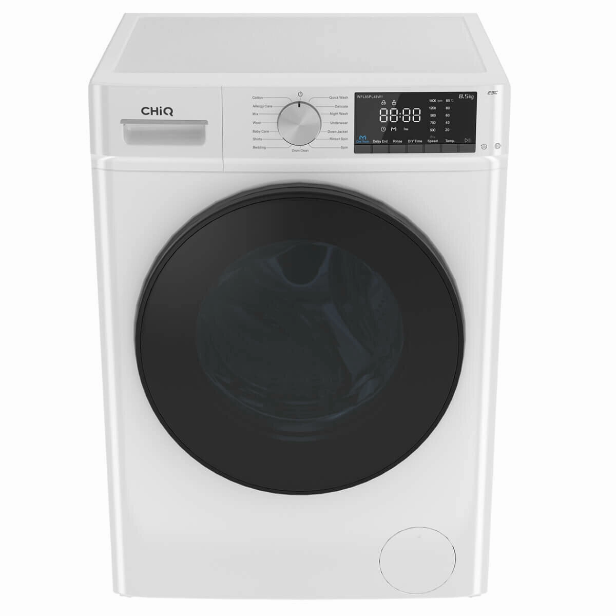*Brand New* CHiQ 8.5kg Front Load Washing Machine WFL85PL48W1 [5 Years Warranty]