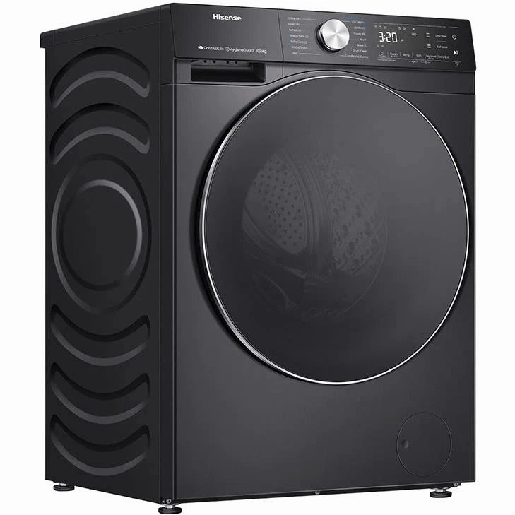 *Brand New* Hisense HCF7S1014B Series 7 10kg/6kg Washer Dryer Combo (Charcoal Black) [3 Years Warranty]