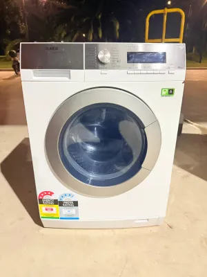 **AEG 10KGS FRONT LOADER WASHING MACHINE**