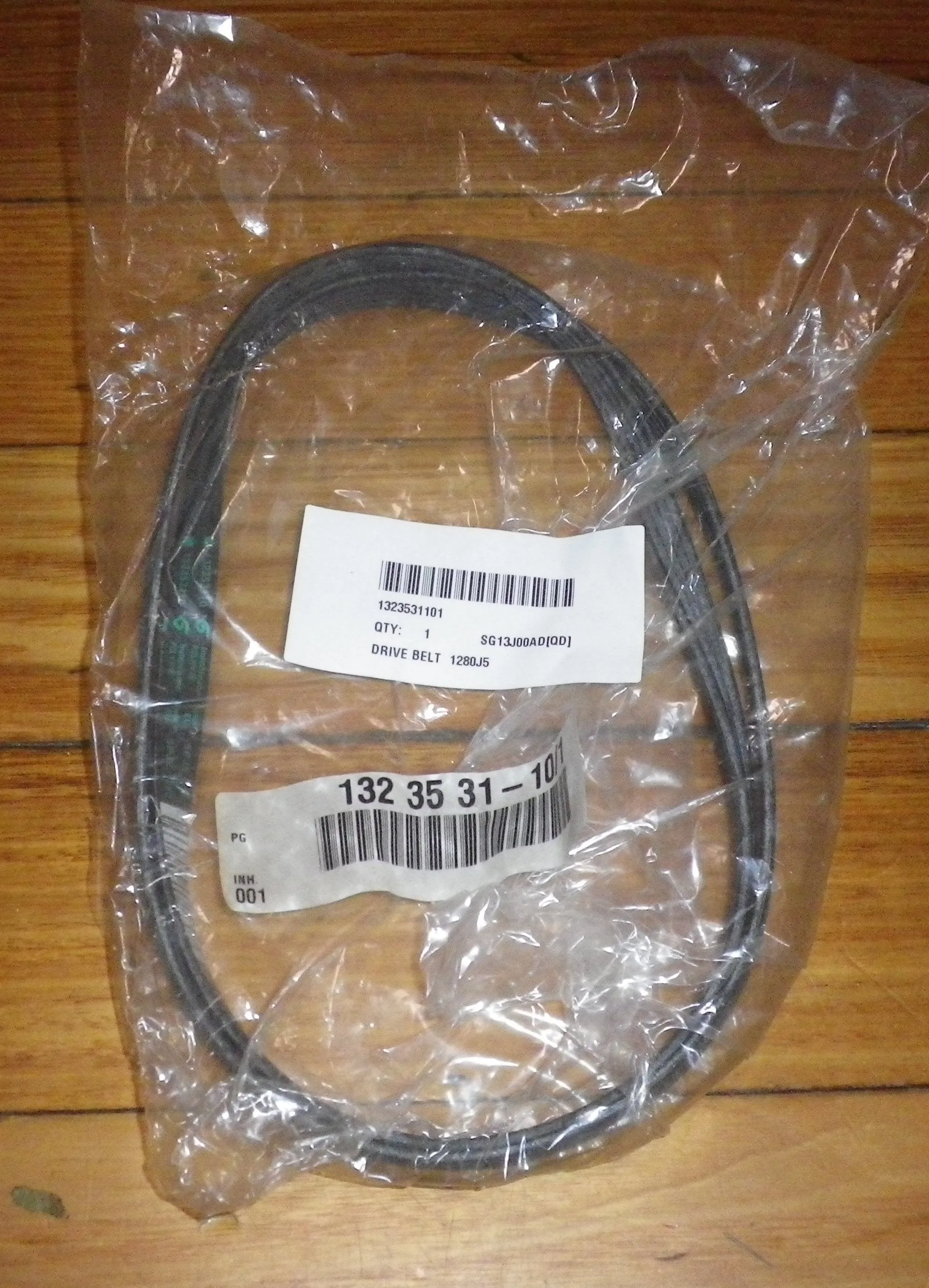 AEG, Electrolux, Simpson Front Loader Drum Belt 1280J5 - Part # 1323531101