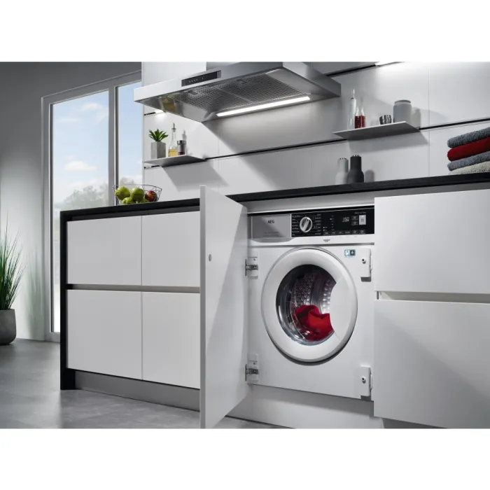 AEG L7WE74634BI 7kg/4kg 1600 Spin Integrated Washer Dryer