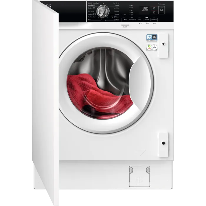 AEG L7WE74634BI 7kg/4kg 1600 Spin Integrated Washer Dryer