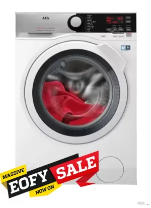 AEG LF6ES8431A 8kg 6000 Series Front Load Washing Machine with ProSense Technology