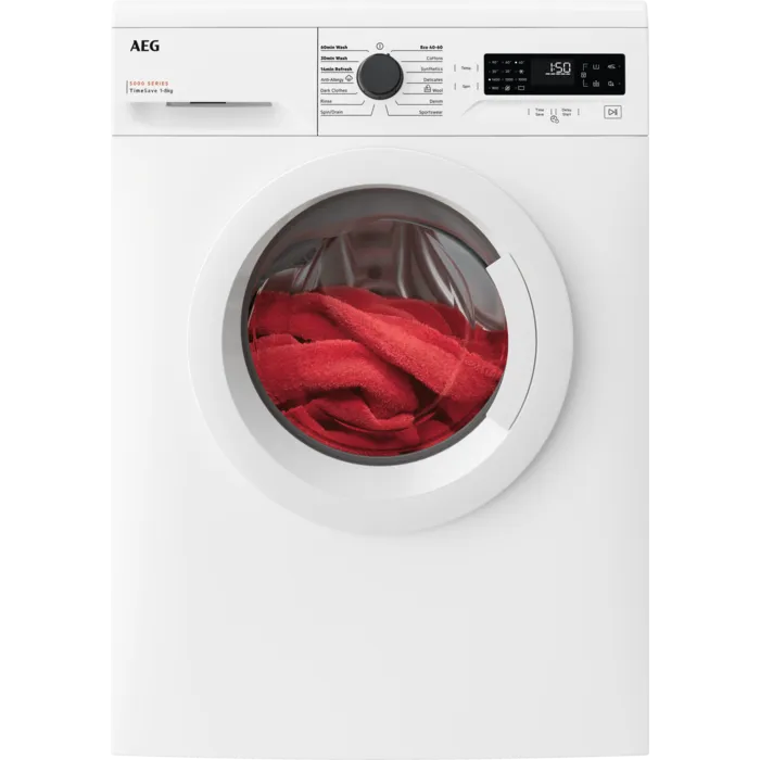AEG LFX50844B 8kg 1400 Spin Washing Machine