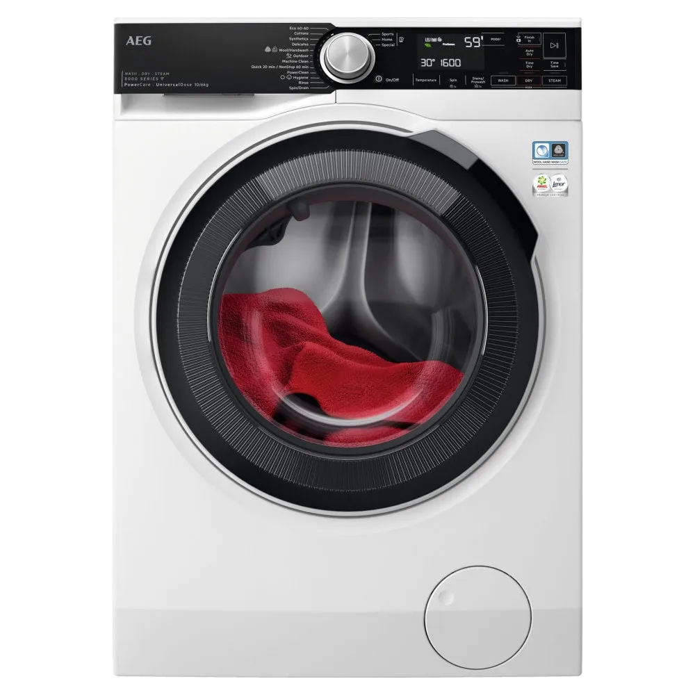 AEG LWR8516O5UD 10/6kg 1600 Spin Washer Dryer