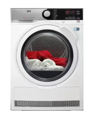 AEG T6DHE842B 8kg 6000 Series SensiDry Heat Pump Dryer with AbsoluteCare System