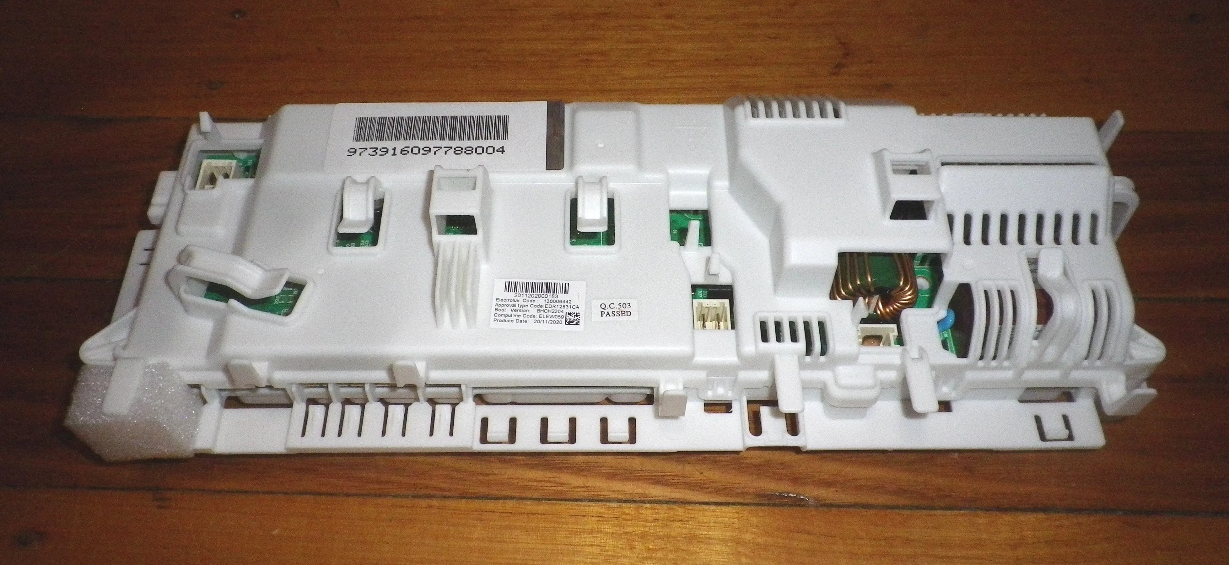 AEG T97689IH Heat Pump Dryer Control Module EDR12831 - Part # 973916097788004