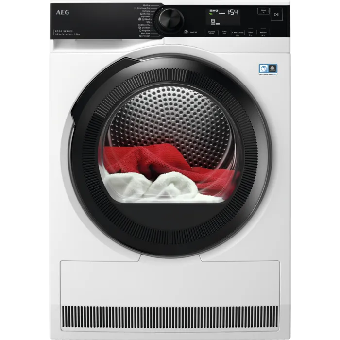 AEG TR848A4B 8kg Heat Pump Tumble Dryer