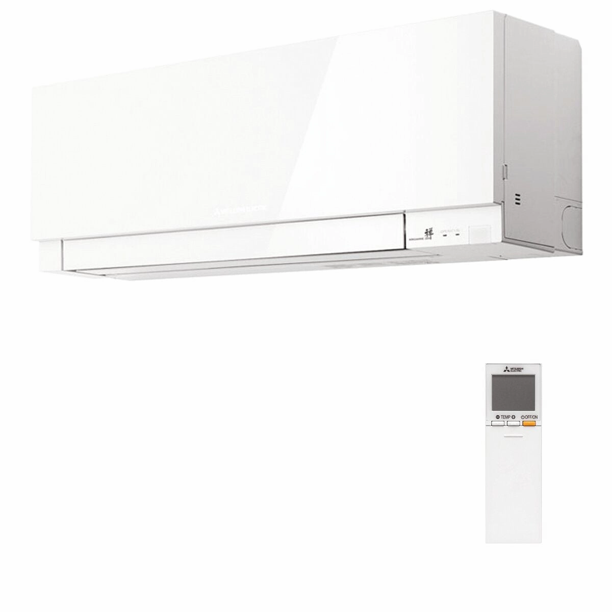 Air conditioner Mitsubishi Electric Kirigamine Zen MSZ-EF dual split 9000 9000 BTU inverter B wifi outdoor unit 3.3 kW White