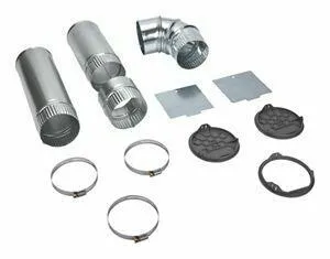 Amana W10704365 Dryer 4-Way Side Vent Kit - Gray-Black