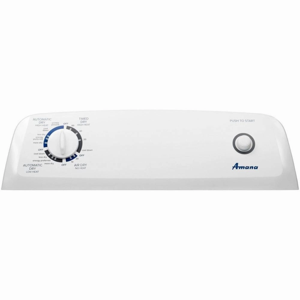 Amana 6.5cu.ft. Electric Dryer YNED4655EW