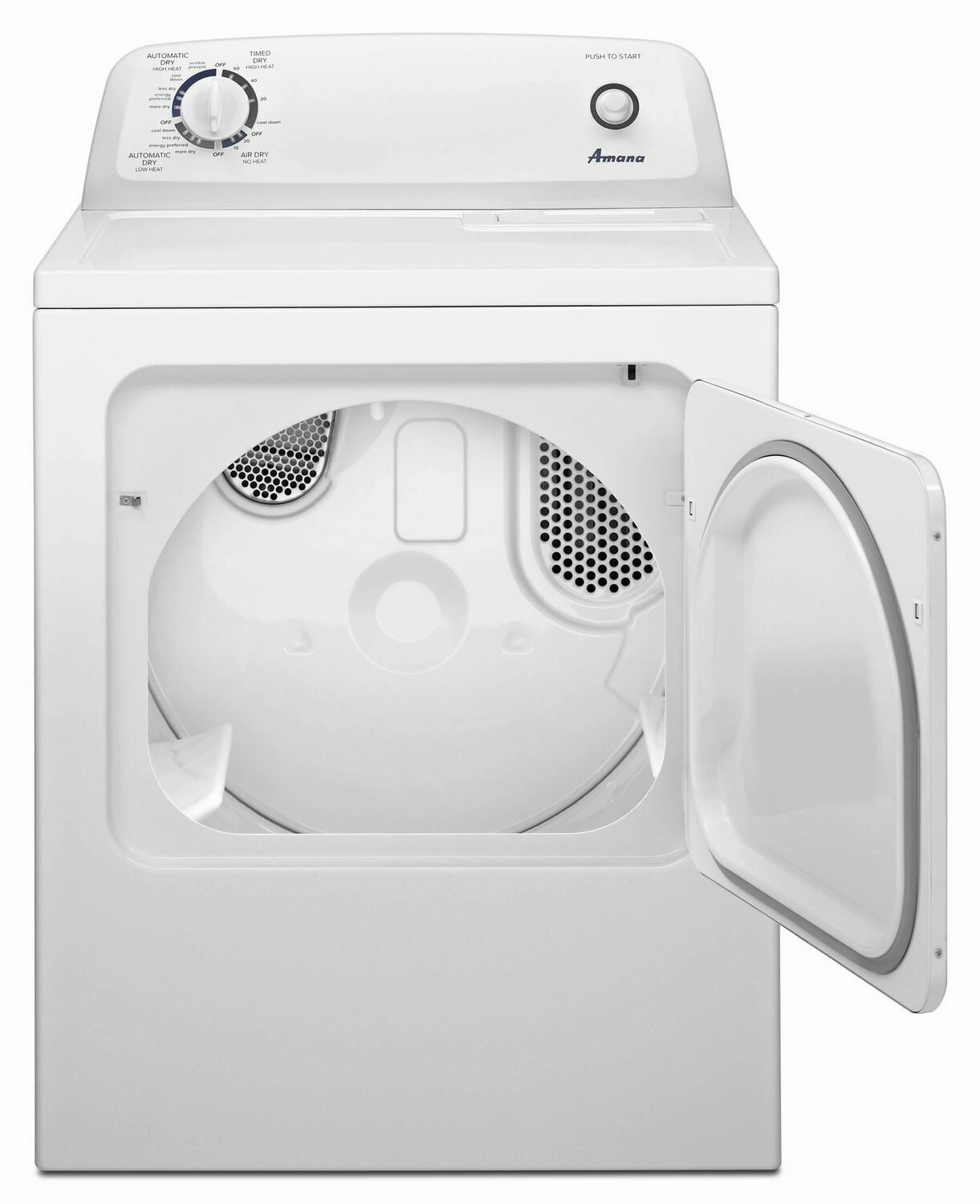 Amana NED4655EW 6.5 Cu. Ft. Electric Dryer With Wrinkle Prevent Option - White