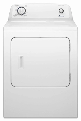 Amana NED4655EW 6.5 Cu. Ft. Electric Dryer With Wrinkle Prevent Option - White