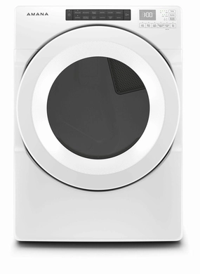 Amana NED5800HW 7.4 Cu. Ft. Front-Load Dryer With Sensor Drying - White