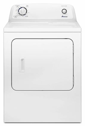 Amana White Gas Dryer (6.5 Cu. Ft.) - NGD4655EW
