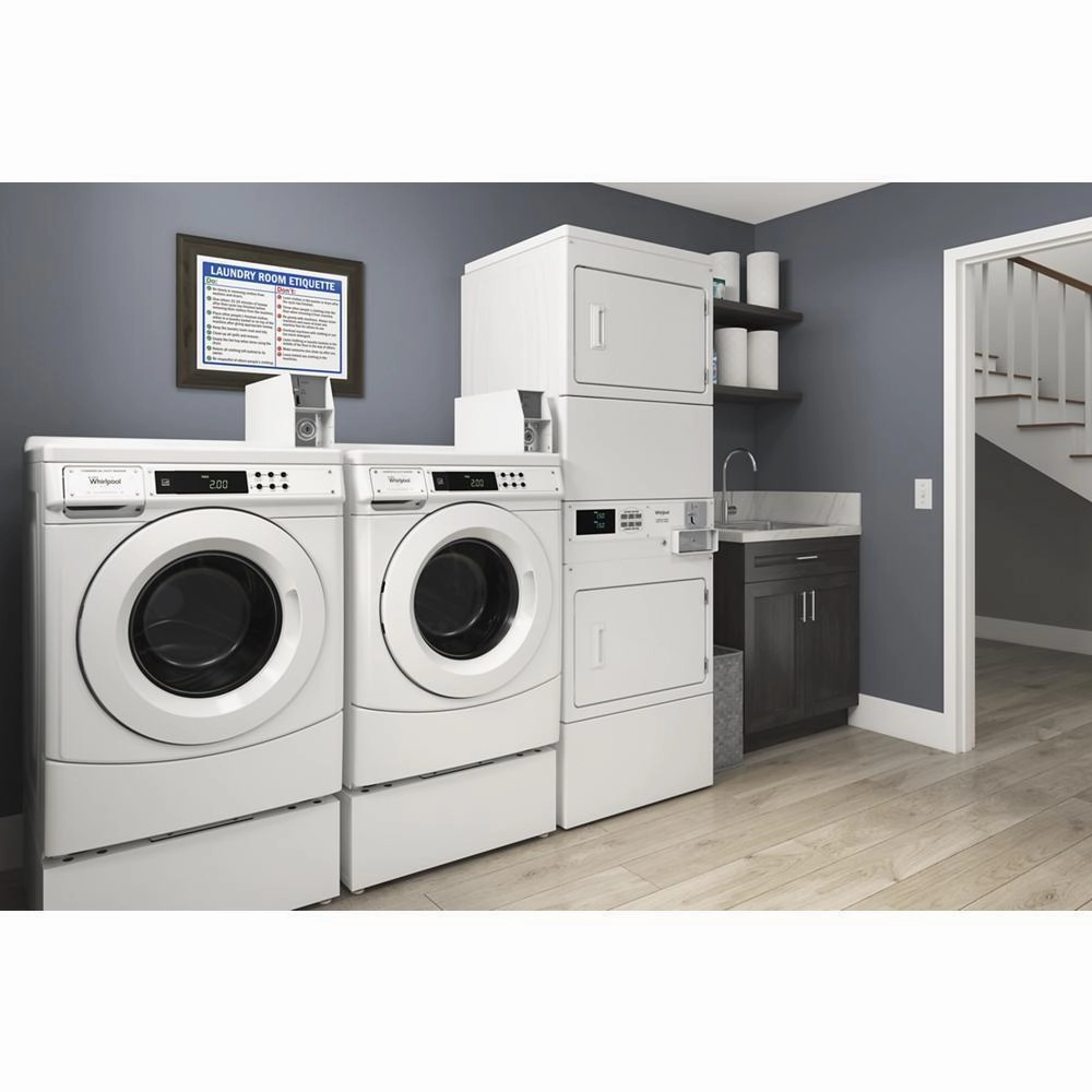 Amana WHP1000VW 10" Pedestal For Commercial Front Load Washer And Dryer