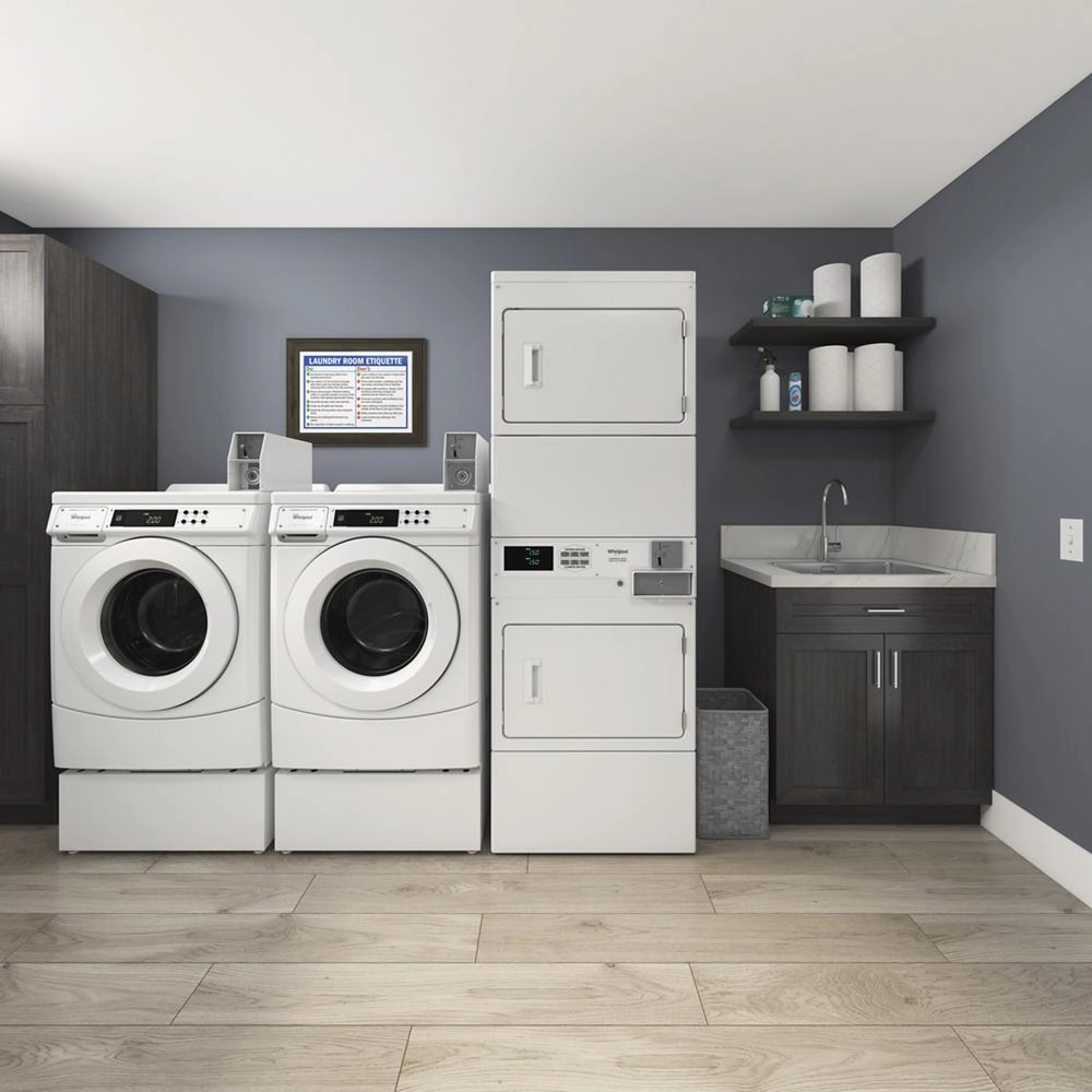Amana WHP1000VW 10" Pedestal For Commercial Front Load Washer And Dryer