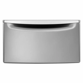 Amana XHPC155YC 15.5" Pedestal For Front Load Washer And Dryer With Storage - Chrome