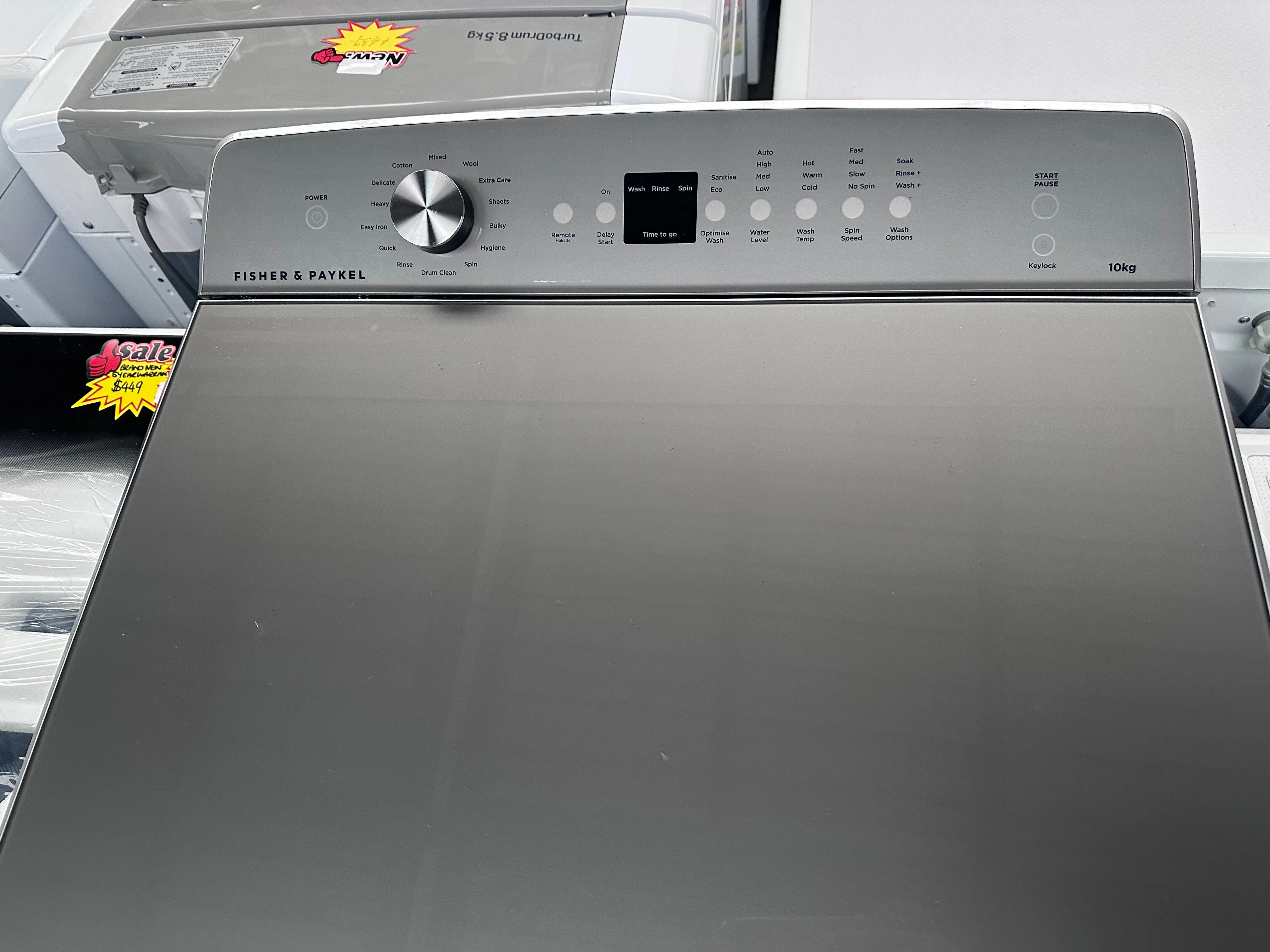 *AMAZING PRICE* Fisher & Paykel 10kg Series 5 WL1064G1 Top Loader [Factory Second]