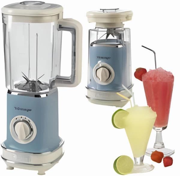 Ariete Blender 2Speeds & Pulse Button Plastic Jar, 1.5Lit, 600Watts, Blue