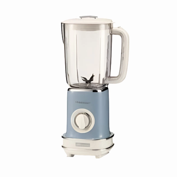 Ariete Blender 2Speeds & Pulse Button Plastic Jar, 1.5Lit, 600Watts, Blue