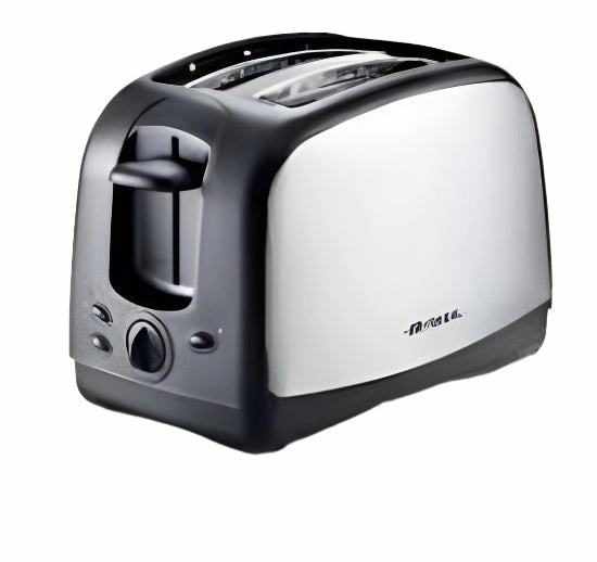 Ariete Toaster 2Slice, Toasting Levels 2Functions Defrosting, 930Watts, Silver