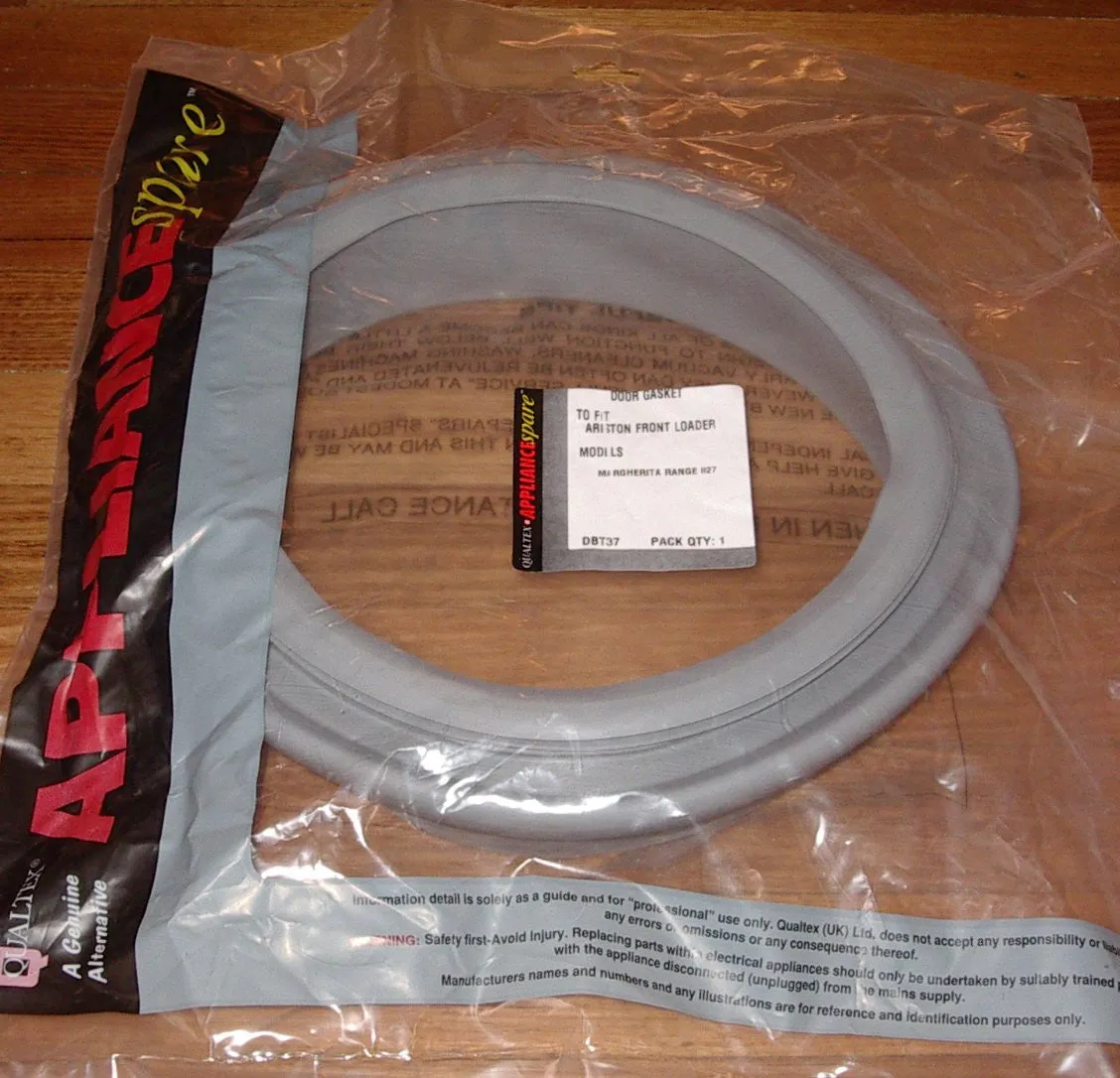 Ariston Margherita Front Loader Door Gasket with Drain Hole - Part # DBT37