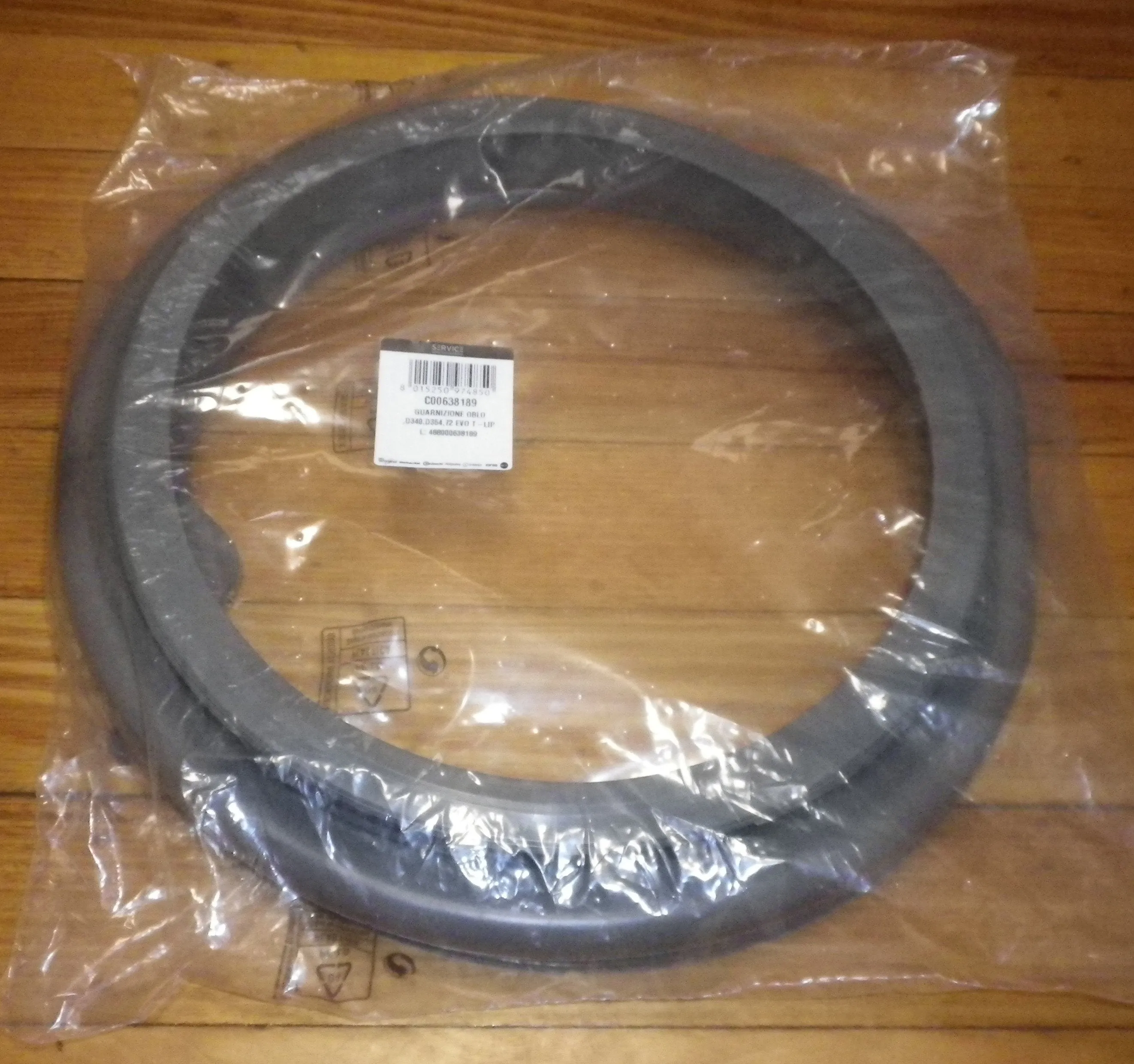 Ariston N84WAU Front Loader Door Gasket - Part # C00638189, A638189