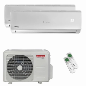 Ariston ALYS R32 dual split air conditioner 9000 9000 BTU inverter A   external unit 5.3 kW