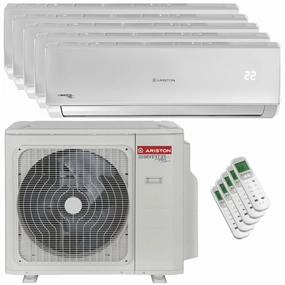 Ariston ALYS R32 penta split air conditioner 9000 9000 9000 9000 9000 BTU inverter A   external unit 12.4 kW