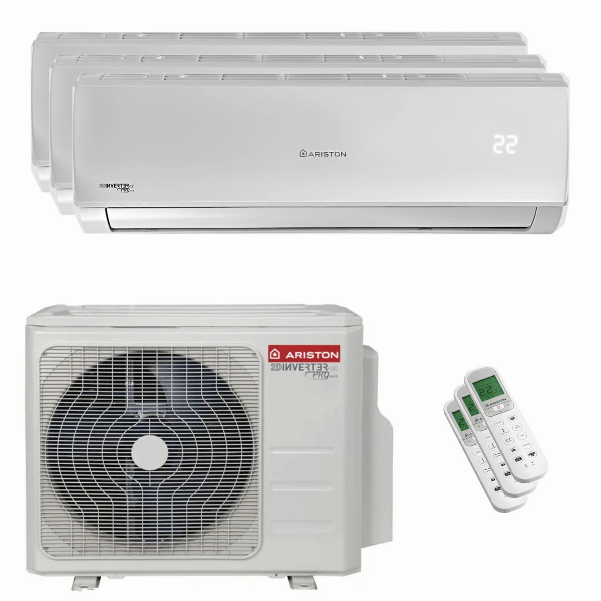 Ariston ALYS R32 trial split air conditioner 9000 9000 9000 BTU inverter A   external unit 7.9 kW