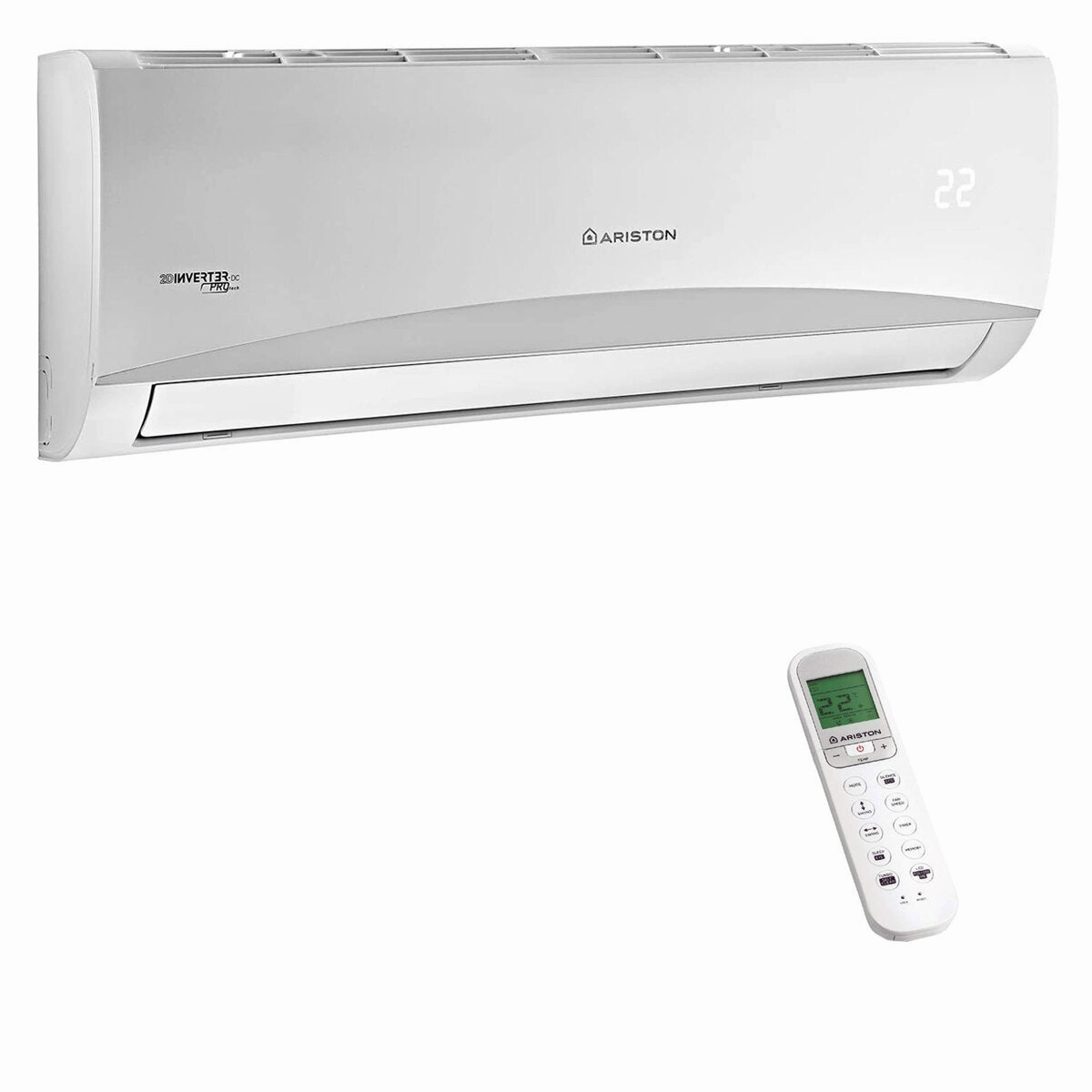 Ariston PRIOS R32 quadri split air conditioner 9000   9000   12000   18000 BTU inverter A    outdoor unit 10.6 kW