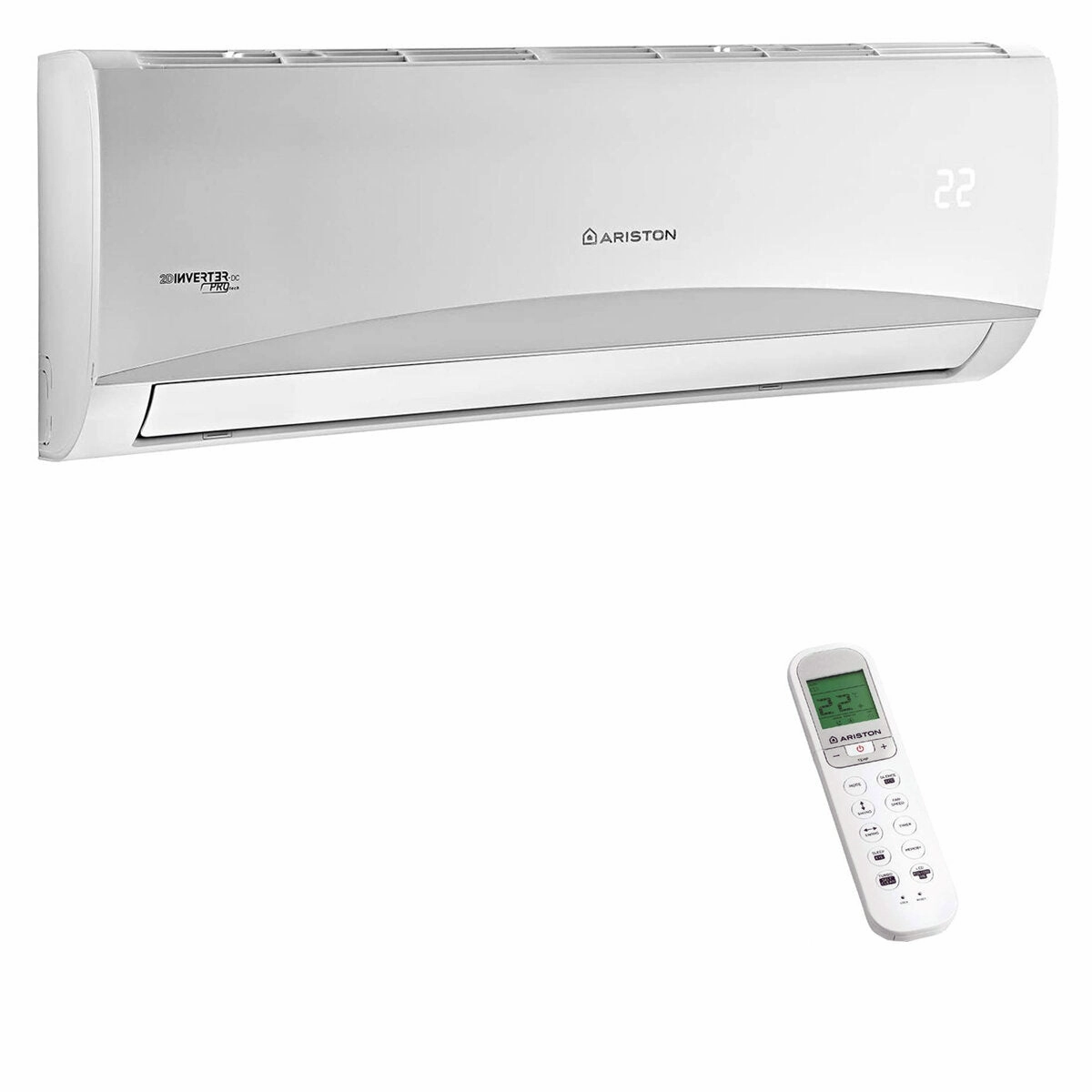 Ariston PRIOS R32 quadri split air conditioner 9000   9000   12000   18000 BTU inverter A    outdoor unit 10.6 kW