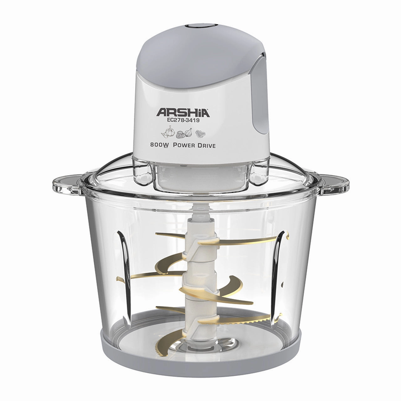 Arshia Chopper, 800Watts, White / Black
