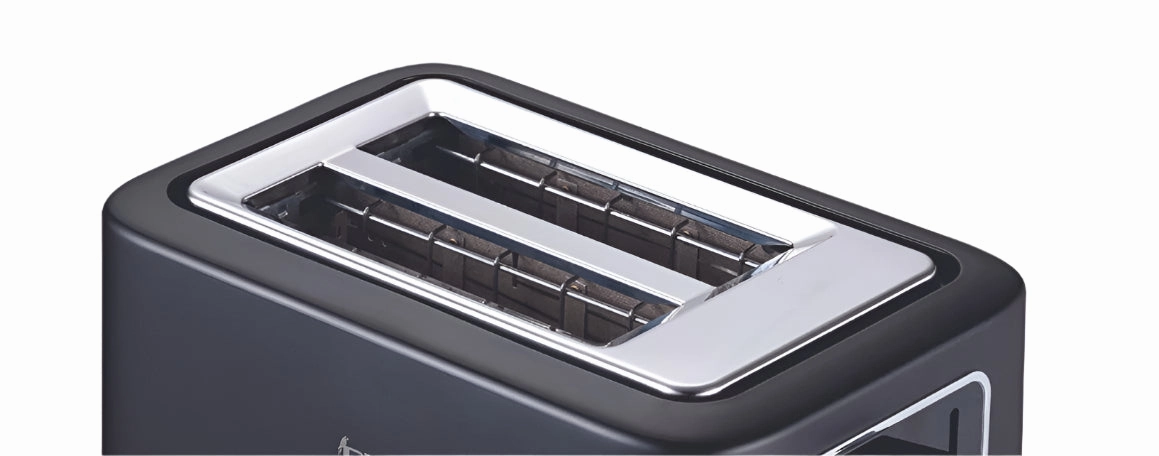 Arshia flugel Bread Toaster, 2 Slice, Black