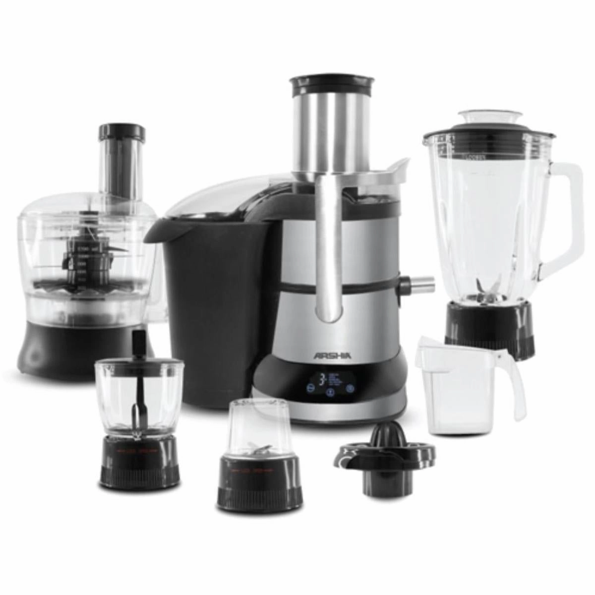 Arshia Food Processor And Fruits Extractor 6 In 1