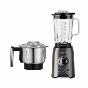 Arshia Speed Table Blender With 2-Piece Jar Set, 1.5Lit, 700Watts, Silver