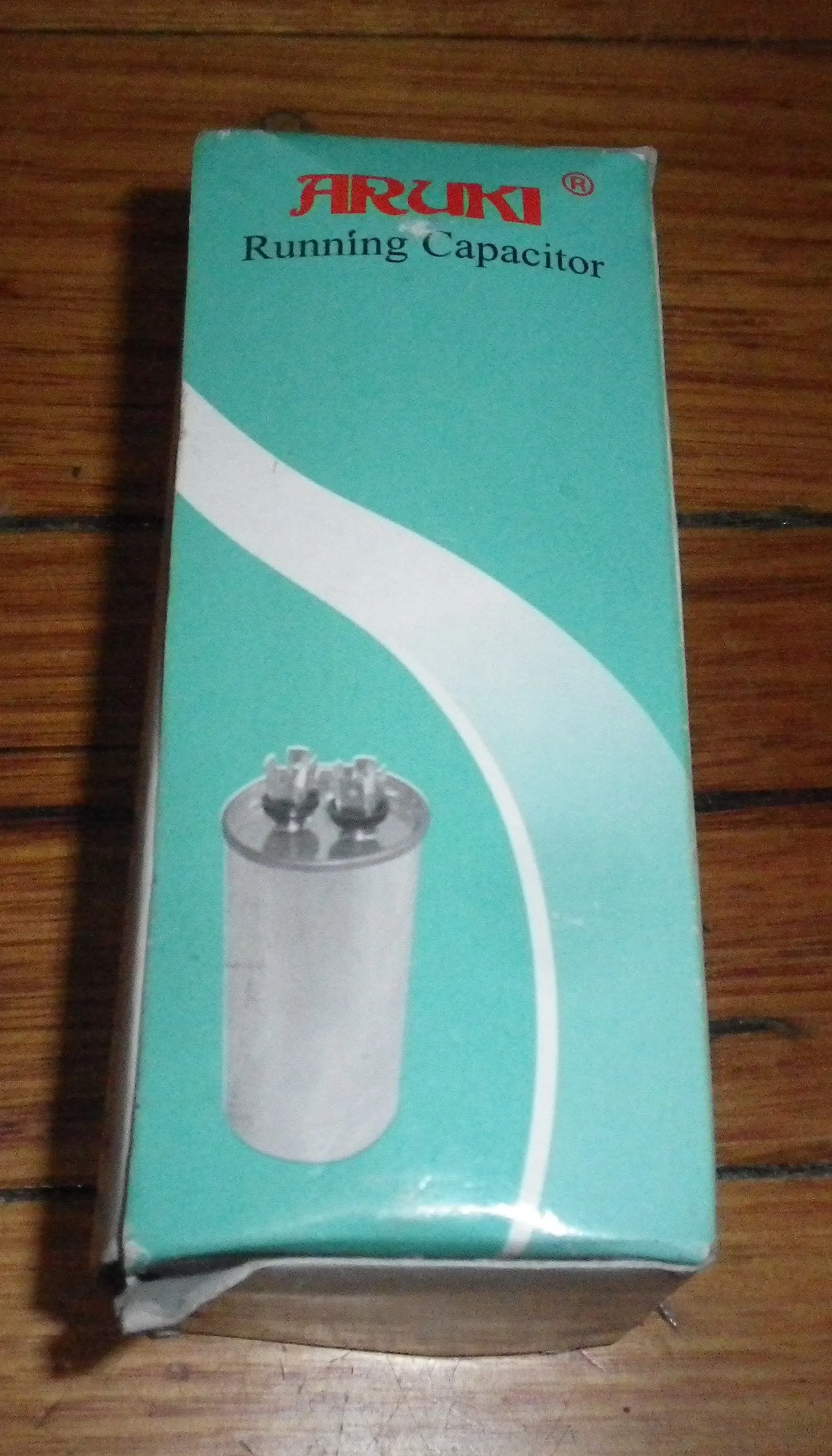 Aruki 40uF 400Volt Metal Can Motor Start Capacitor - Part # CAP040WS, 2920651WS
