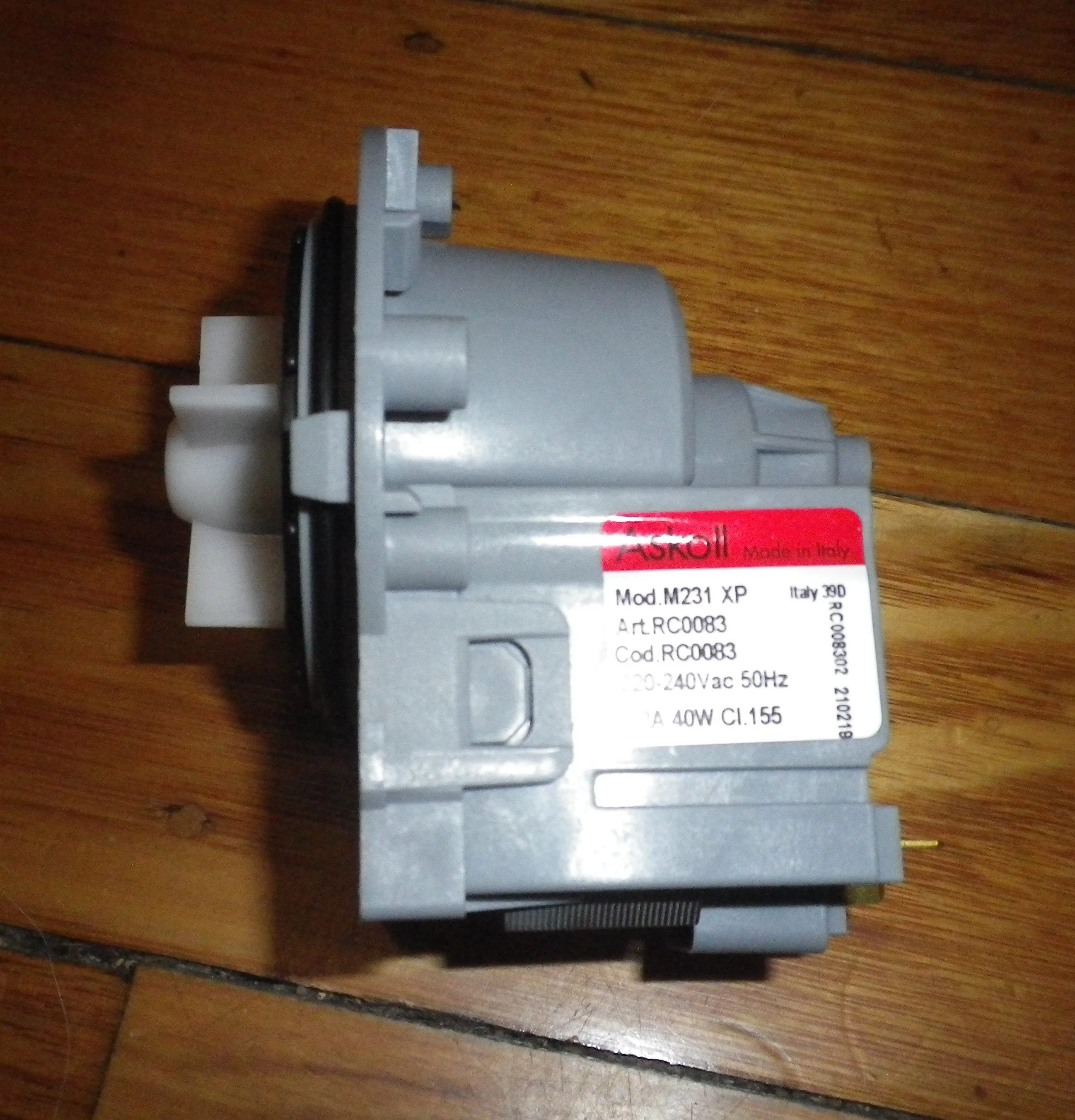 Askoll Universal Magnetic Pump Motor Body - Part No. UNI087ASP