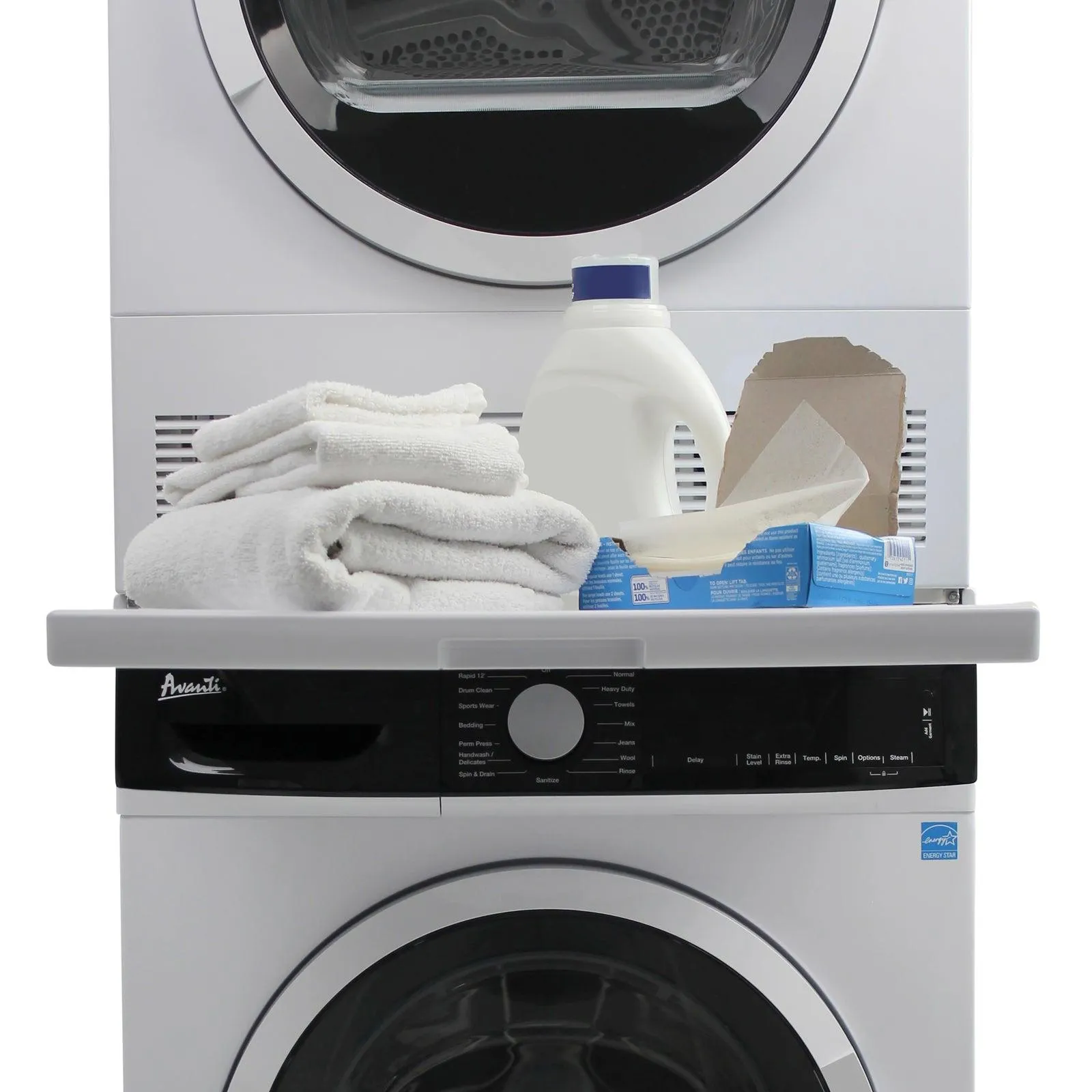 Avanti SK1V0W Stacking Kit For Laundry Models Flw22V0W/Fld40V0W