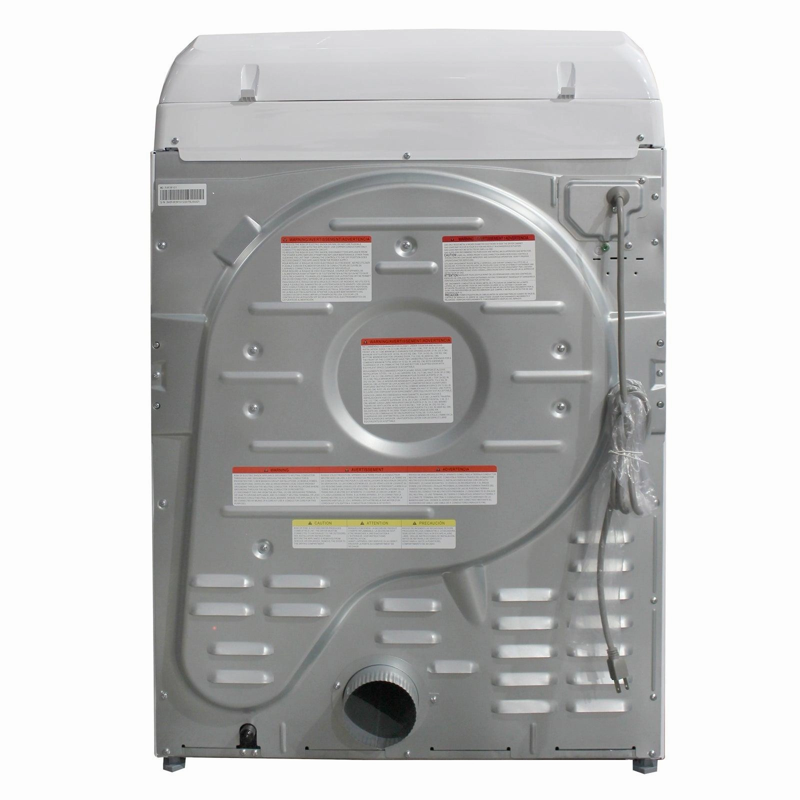Avanti SED70D0W Avanti Front Load Electric Clothes Dryer, 7.0 Cu. Ft. Capacity - White / 7.0 Cu. Ft.