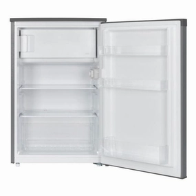 AVG Table Top Fridge Freezer  115L Capacity, 14L 3-Star Freezer, Static Cooling, Interior Light, 1 Glass Shelf, A  (E) Energy Class, Single Door, 85x54.5x54.5cm, Silver