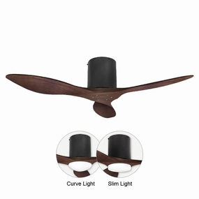 BAY 42"/52" DC CEILING FAN   OPTIONAL DIM LIGHT / Free Basic Installation