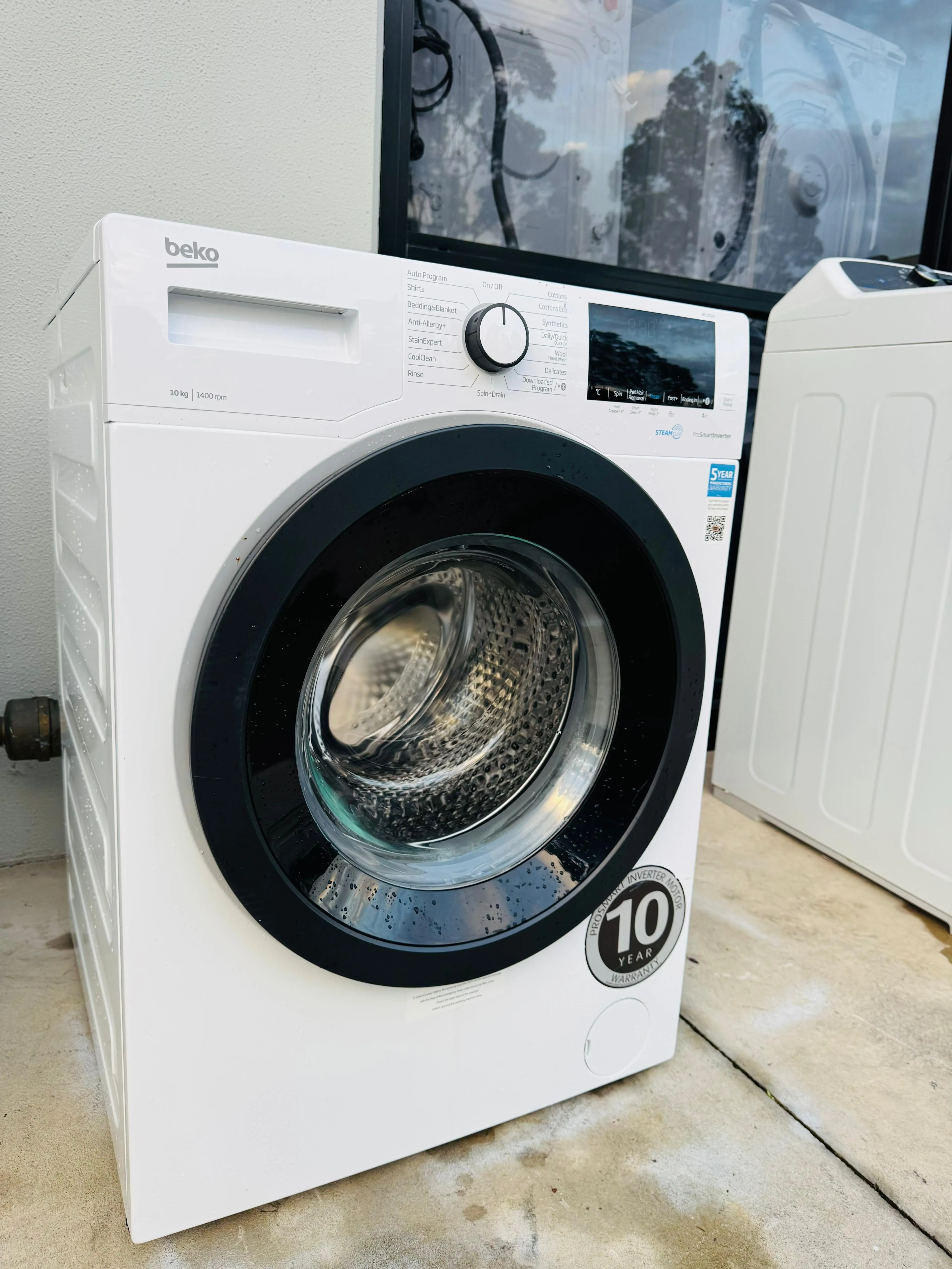 **BEKO 10KGS FRONT LOADER WASHING MACHINE**