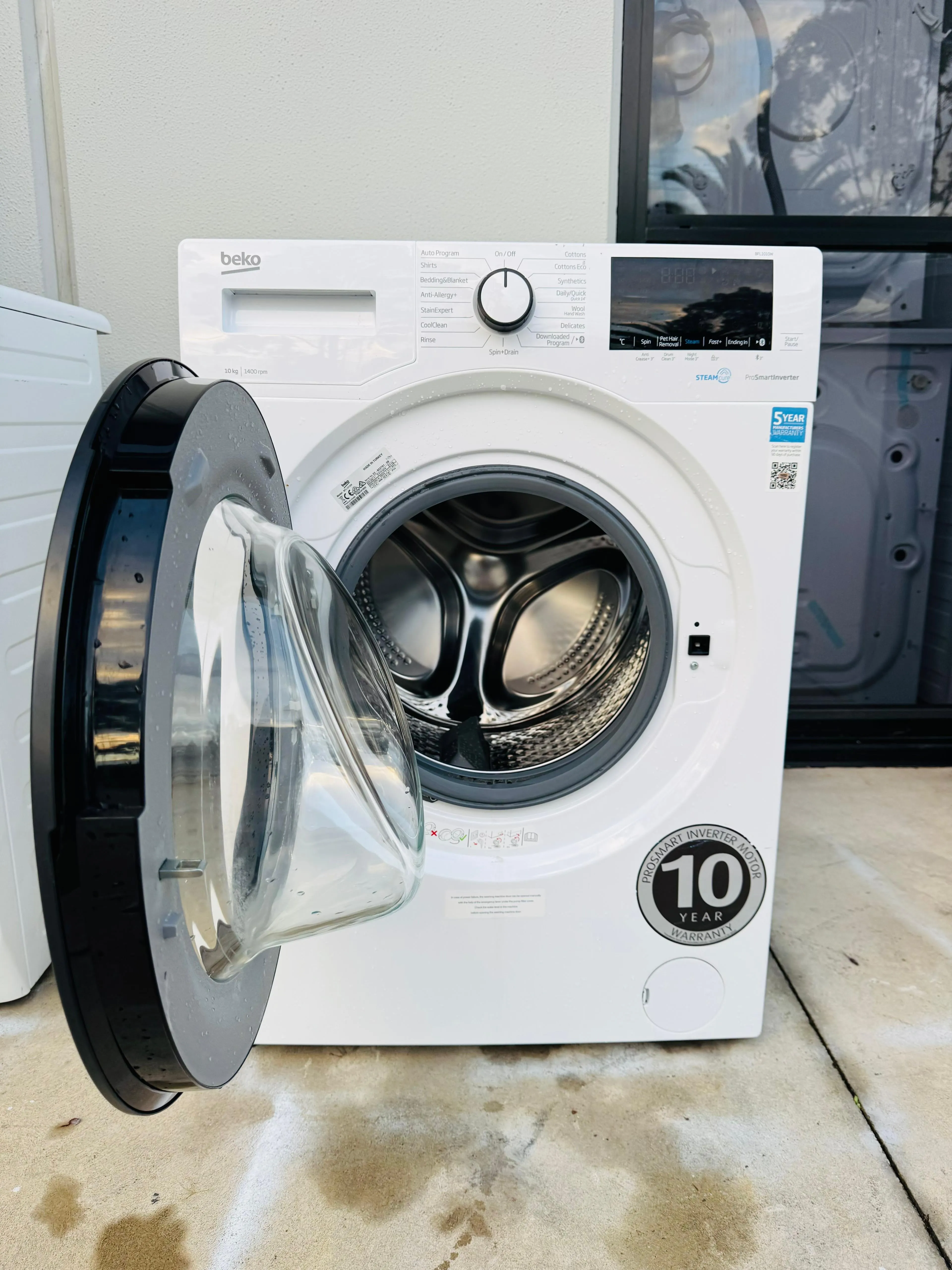 **BEKO 10KGS FRONT LOADER WASHING MACHINE**