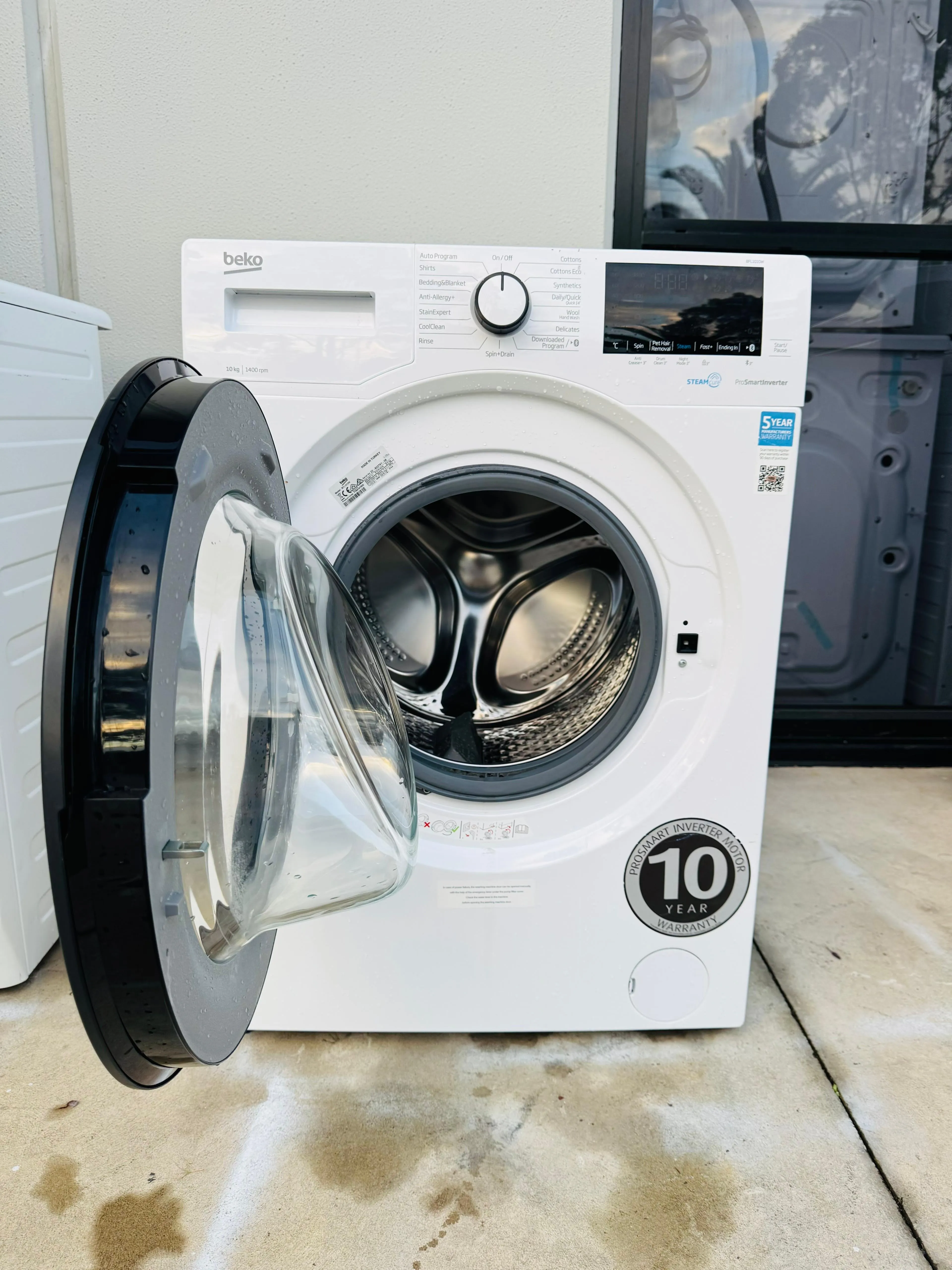 **BEKO 10KGS FRONT LOADER WASHING MACHINE**