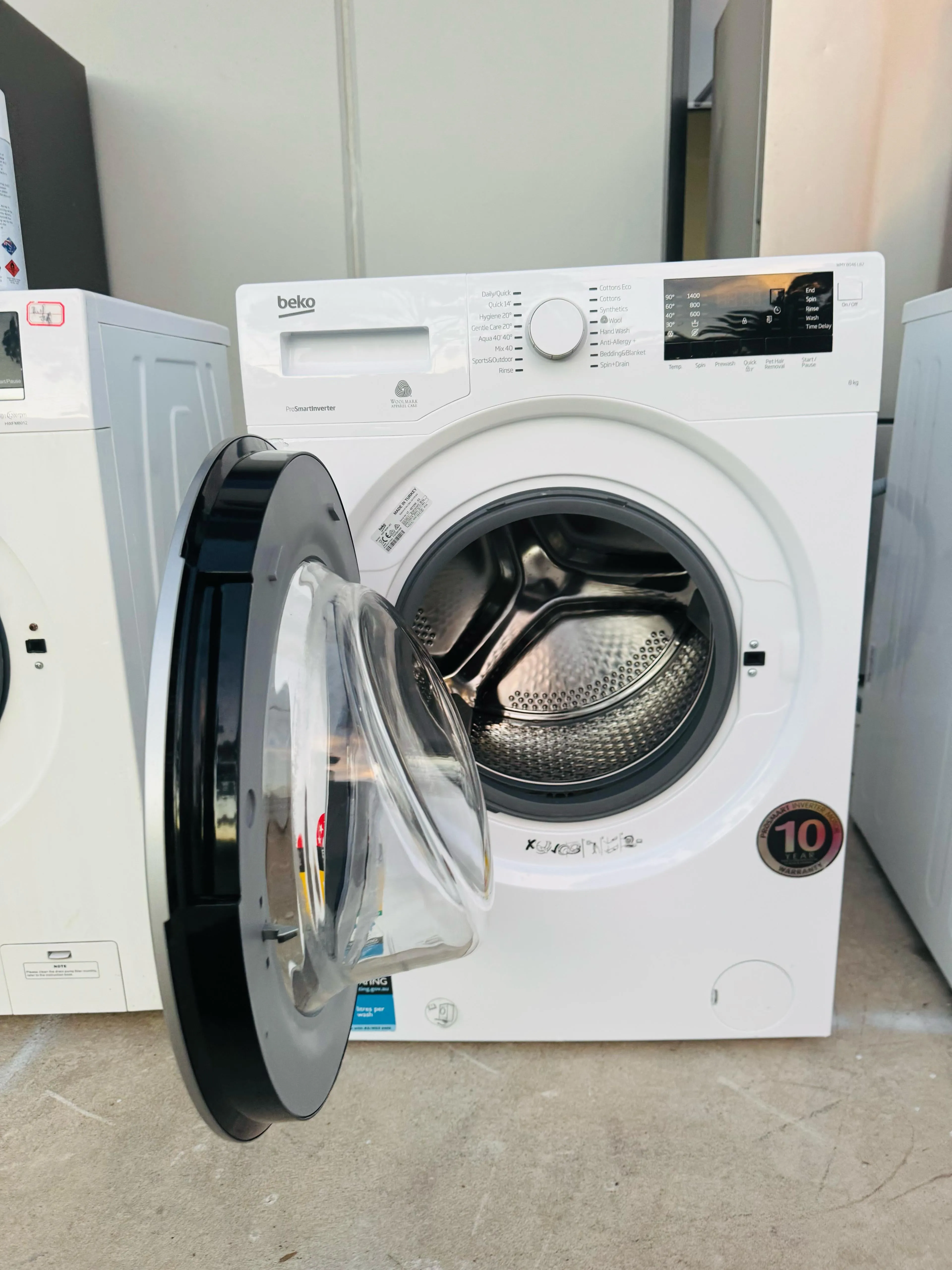 **BEKO 8KGS FRONT LOADER WASHING MACHINE**