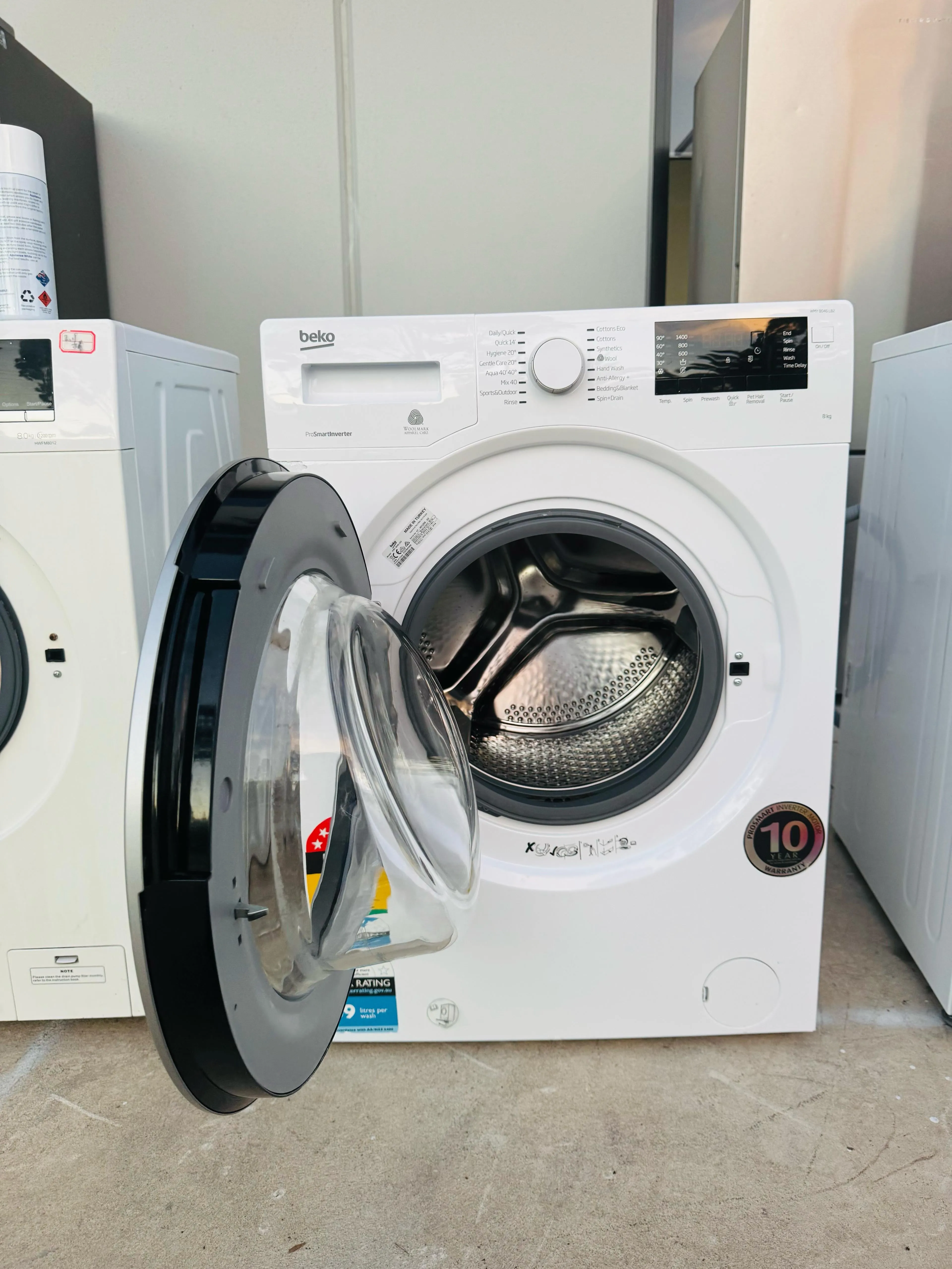 **BEKO 8KGS FRONT LOADER WASHING MACHINE**