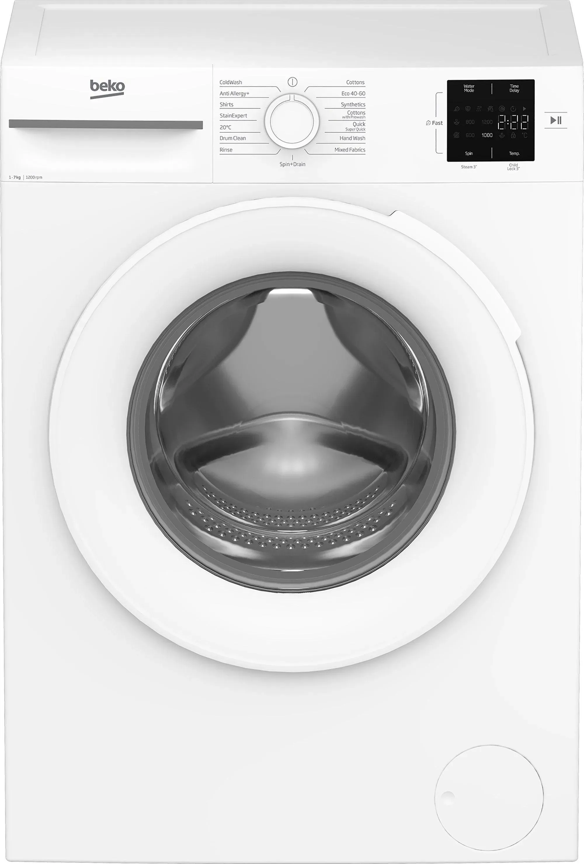 Beko BM1WU3721W 7Kg Freestanding Washing Machine